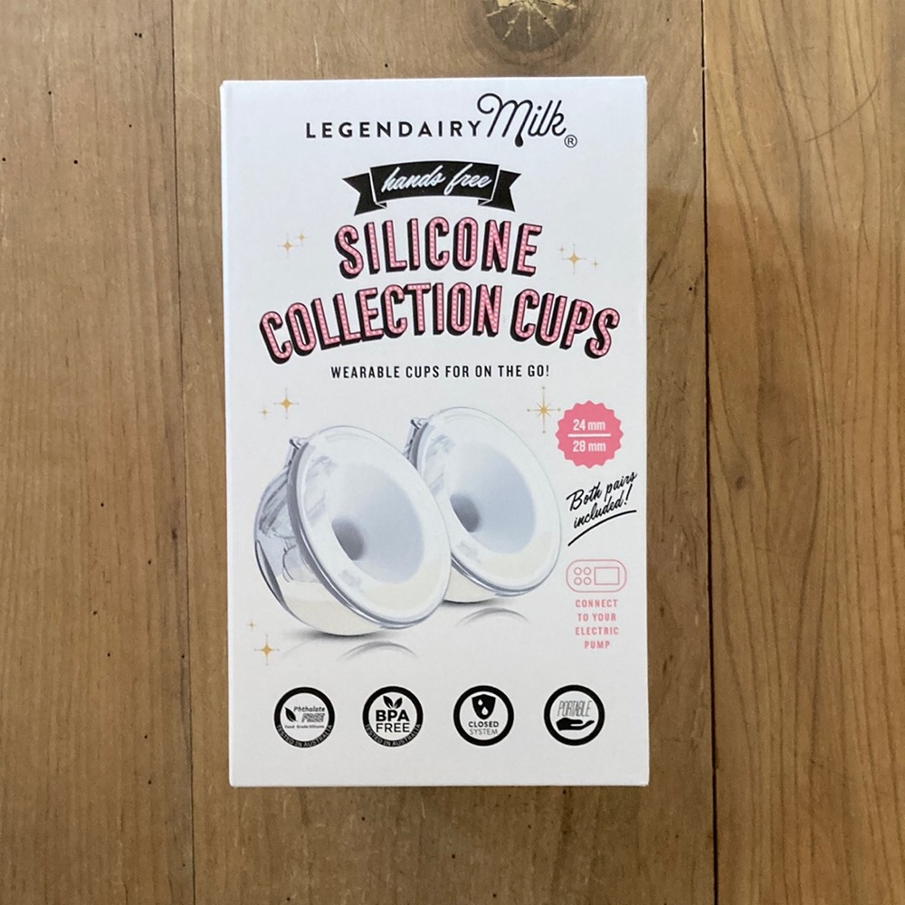 Legendairy milk collection cups.
